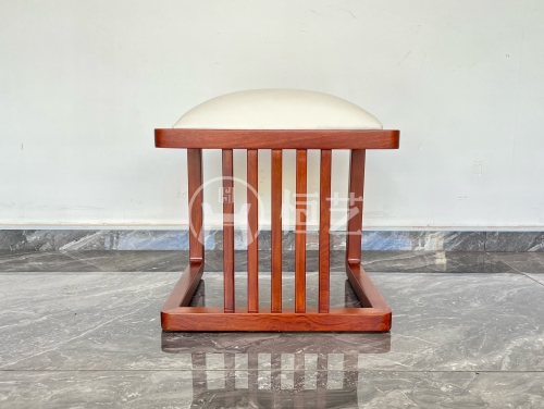 明式梳妆凳  赞比亚花梨