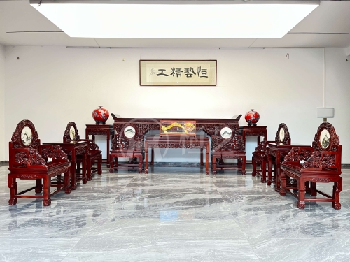 冲天灵芝中堂  赞比亚紫檀