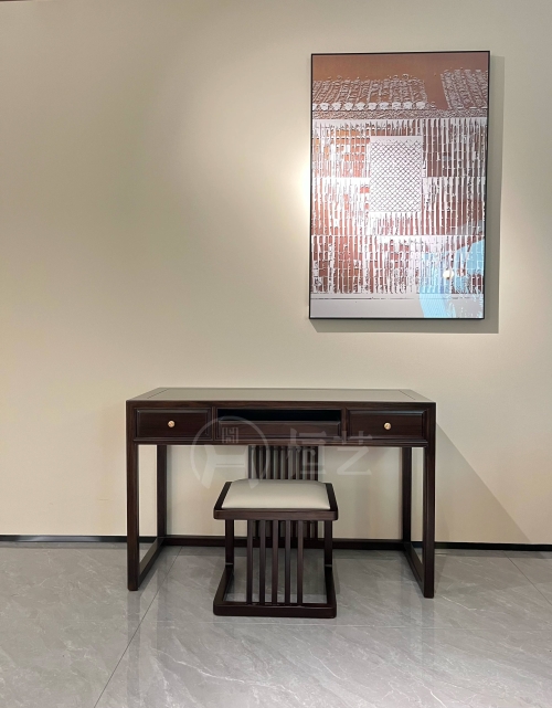 明式梳妆台  大黑檀