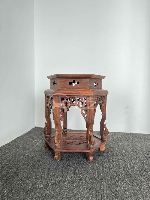 六角花架  交趾黄檀