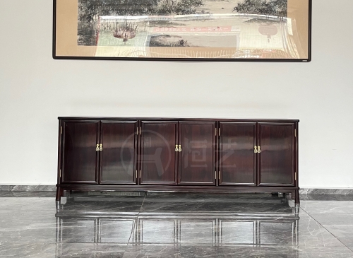 尚美边柜(定制)  阔叶黄檀