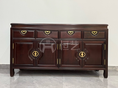 电视柜  赞比亚紫檀