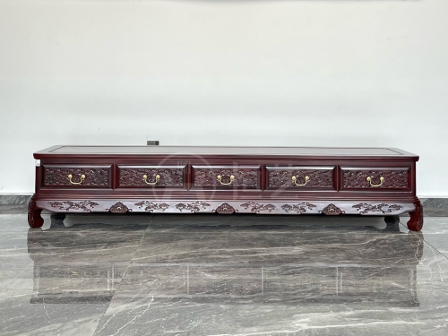 福庆纹电视柜  巴厘黄檀