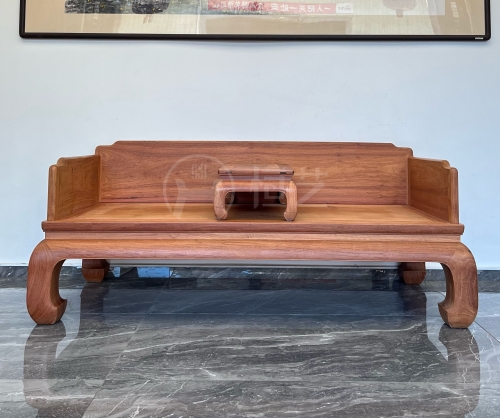 罗汉床  大果紫檀