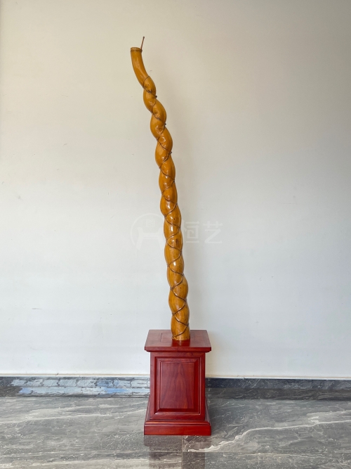 竹杖底座 赞比亚花梨