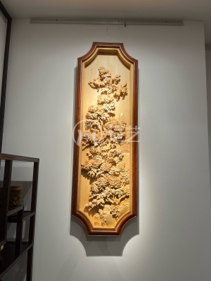 盛世繁华图壁画    桧木