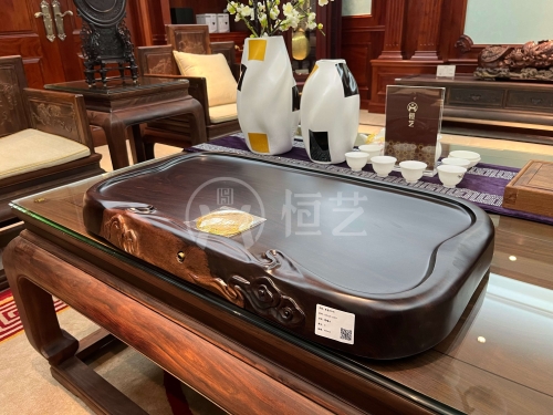 茶盘78*45  黑檀木