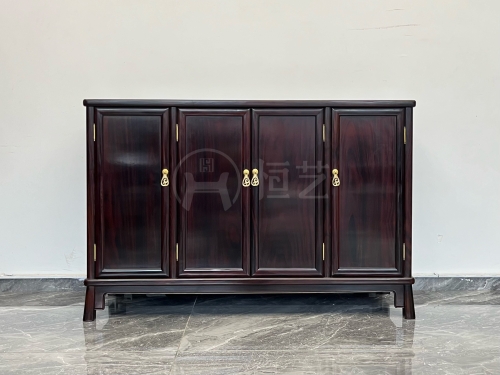 尚美边柜  阔叶黄檀