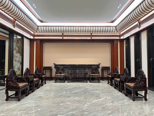 如意灵芝中堂  阔叶黄檀